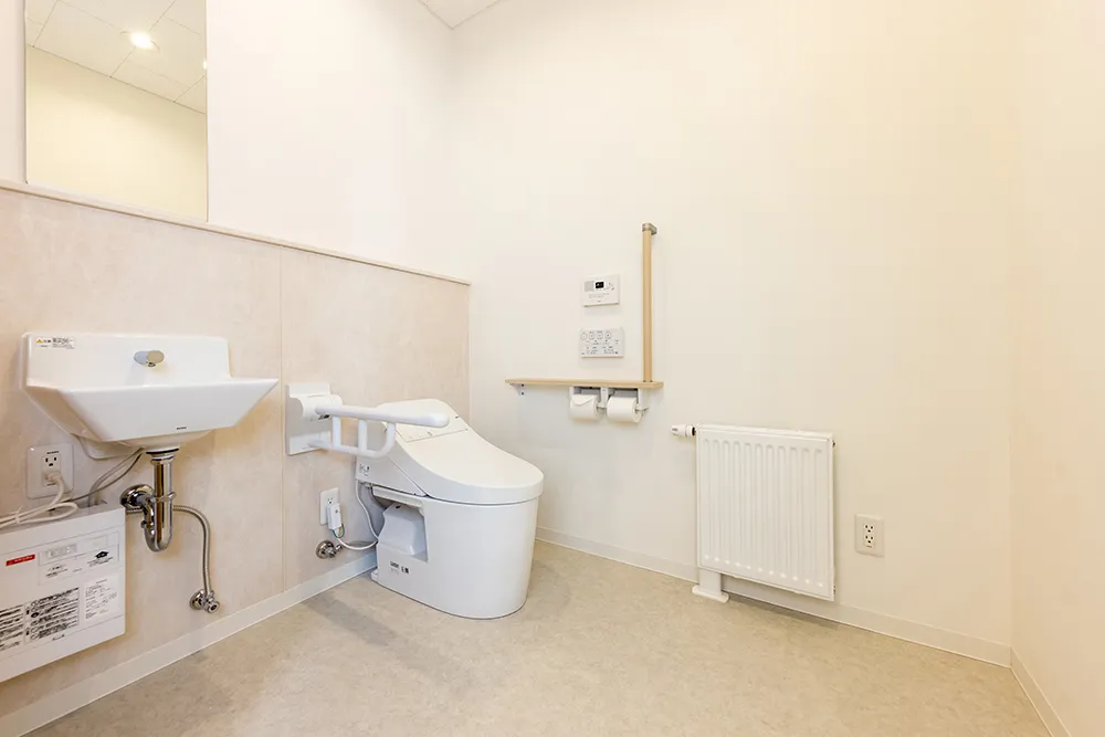 バリアフリー対応トイレ