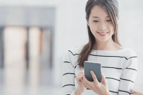 院外に外出しても、待ち時間の目安がわかります。